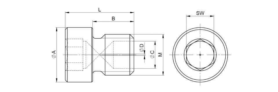 Düsen Typ S • M5x0.5